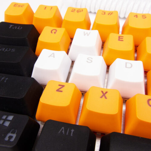 60% Custom Herní Mechanická Klávesnice v barvě Halloween